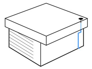 Flat roof set | galvanised | Ø 87 mm | single